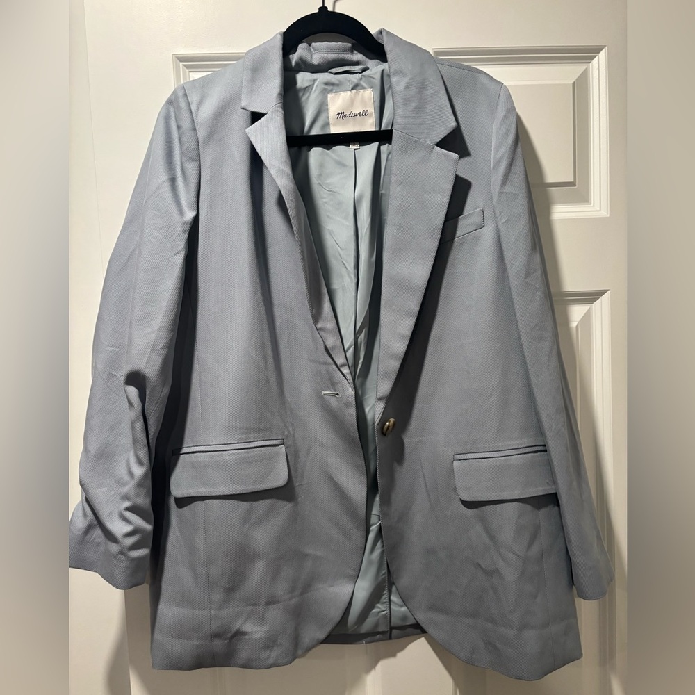Madewell Women’s Light Gray Blazer - Large